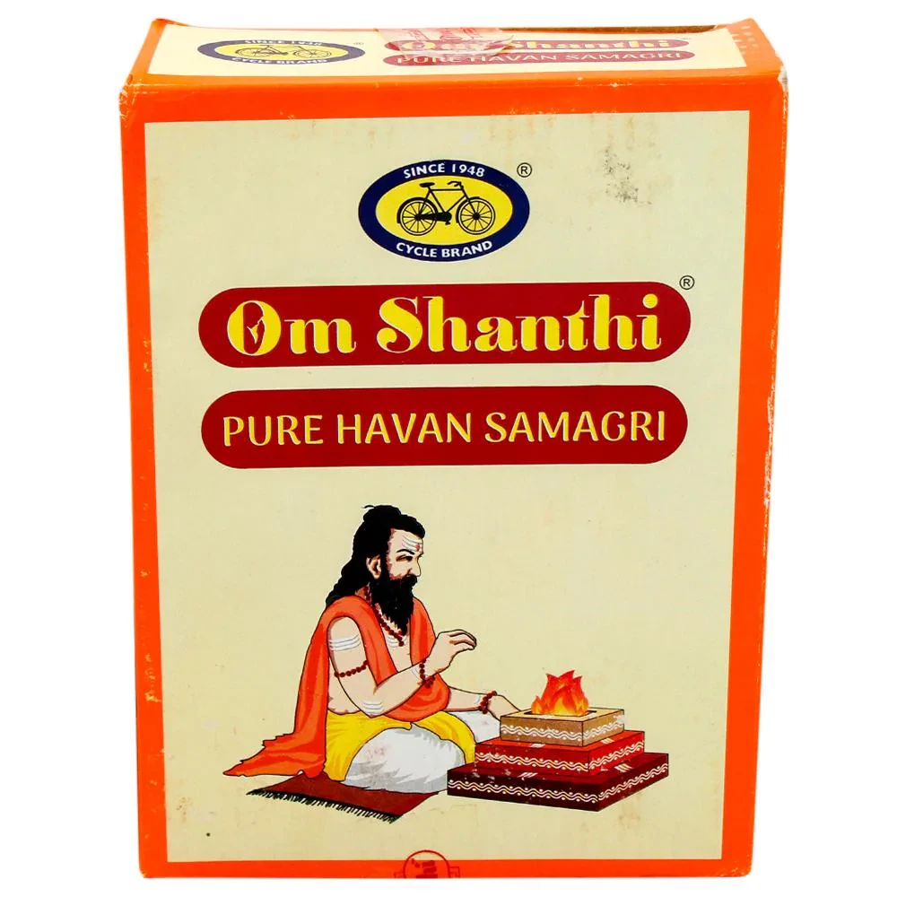 OM SHANTI Pure Havan Samagri 500gm