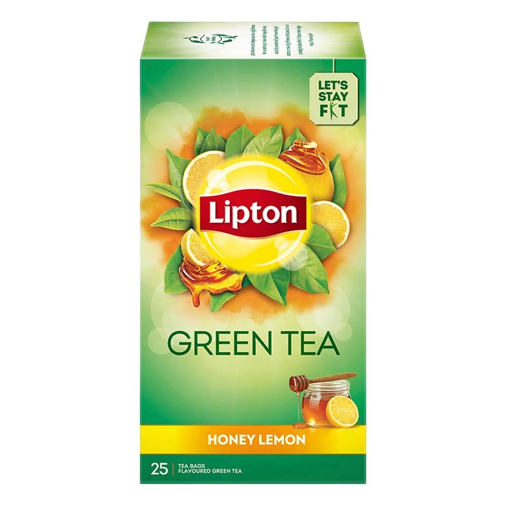 Lipton Green Tea, Honey & Lemon, 25 Tea Bags