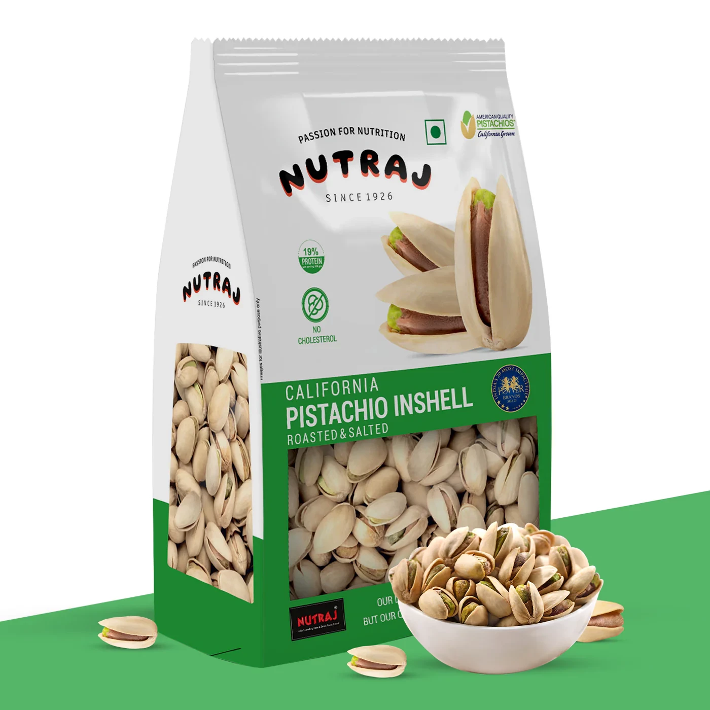 Nutrraj pista 400gm