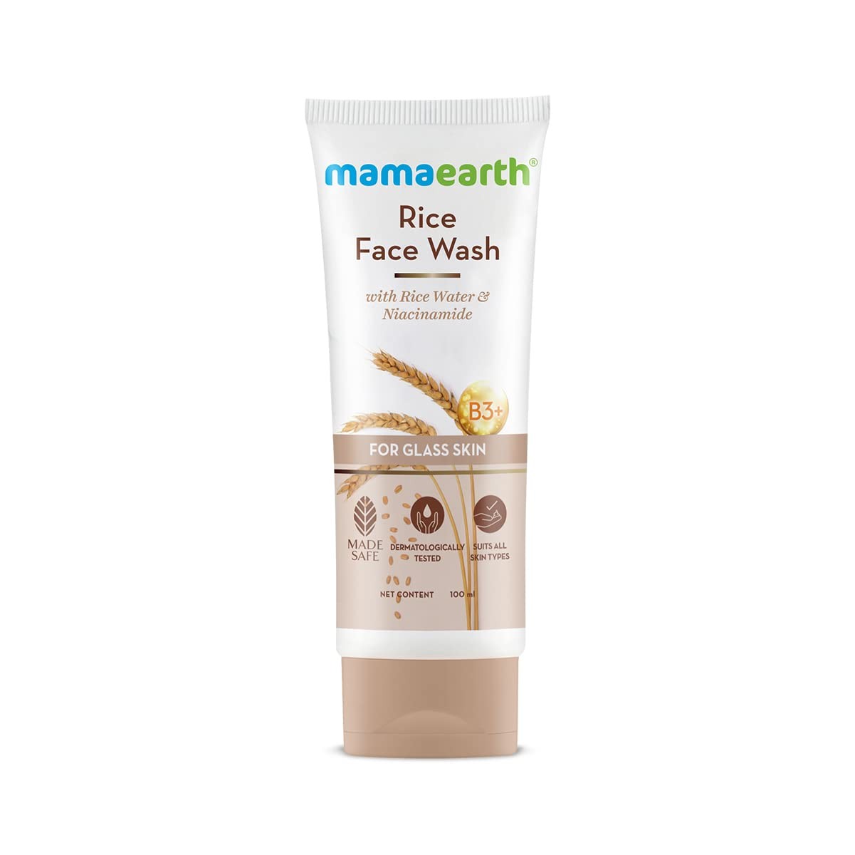 Mamaearth Rice Dewy Bright Face Wash 100 ml